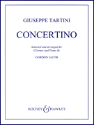 CONCERTINO CLARINET SOLO cover